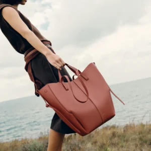 Cyme Tote Edition Textured Terracotta - Image 4